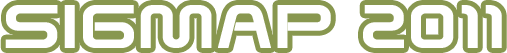 SIGMAP 2011 – International Conference on Signal Processing and Multimedia Applications: July 18-21, Seville, Spain